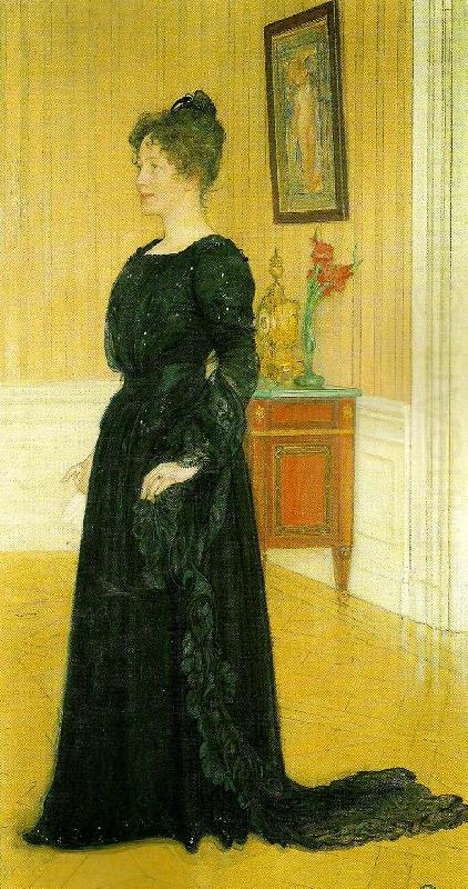 fru signe thiel, Carl Larsson